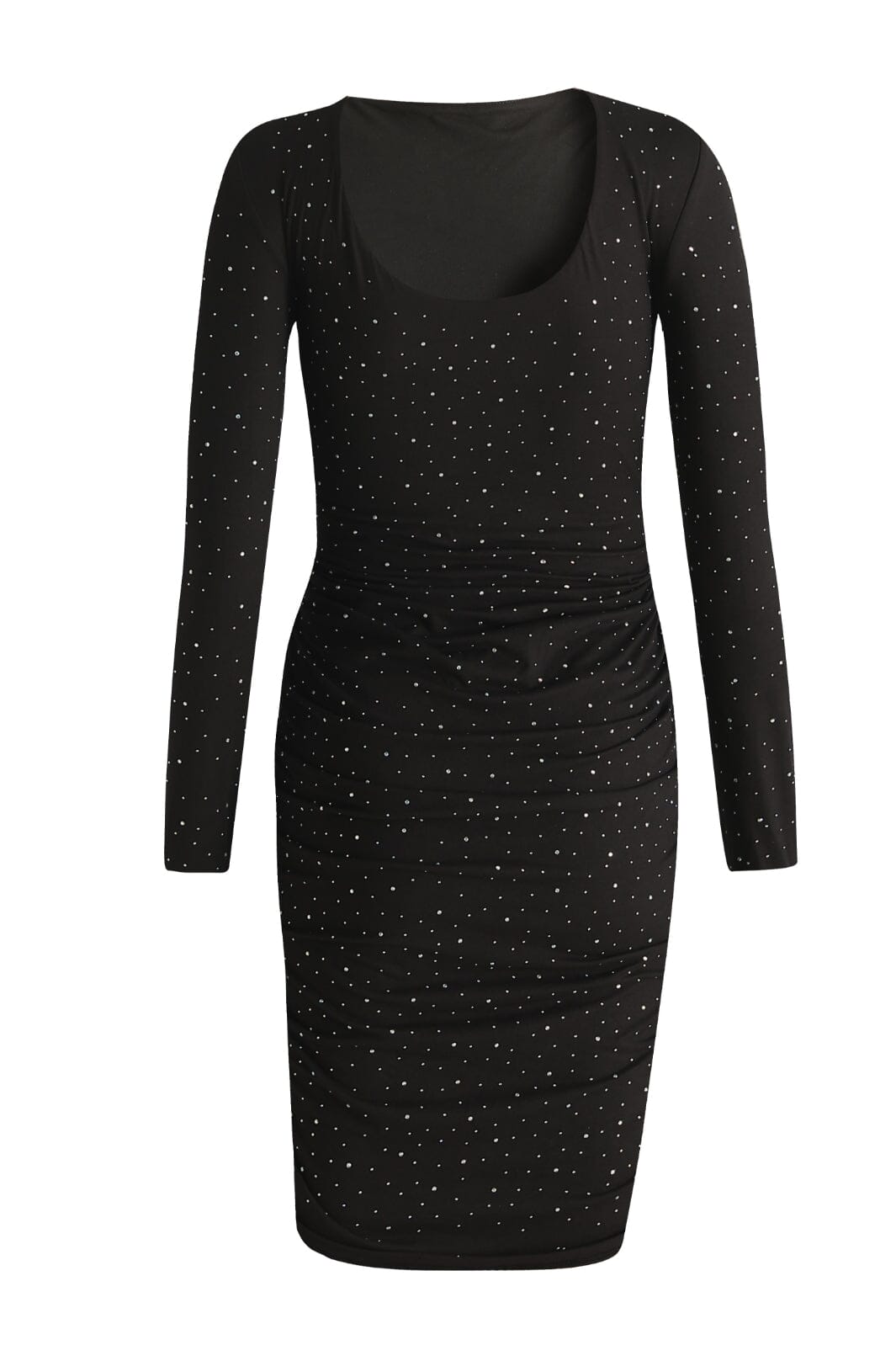 Liberte - Alma-Ls-Turn-Dress - Black Simili Kjoler 