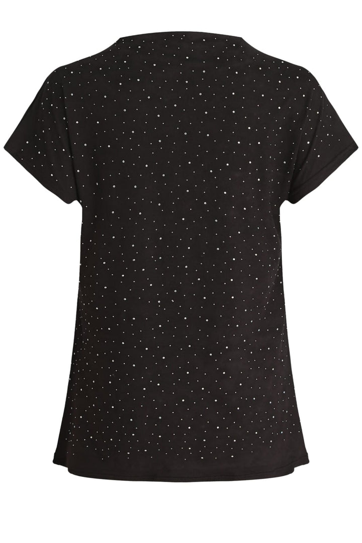 Liberte - Alma-Top - Black Simili T-shirts 