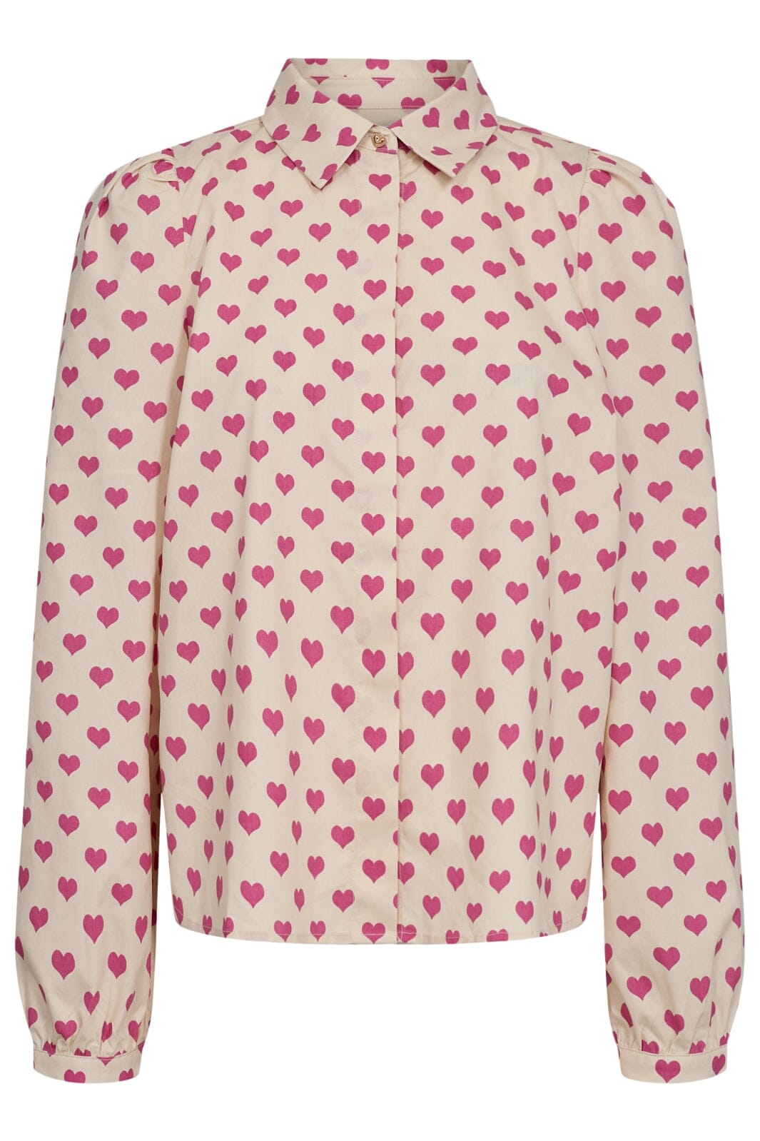 Liberte - Flora-Ls-Blouse - Pink Heart Bluser 