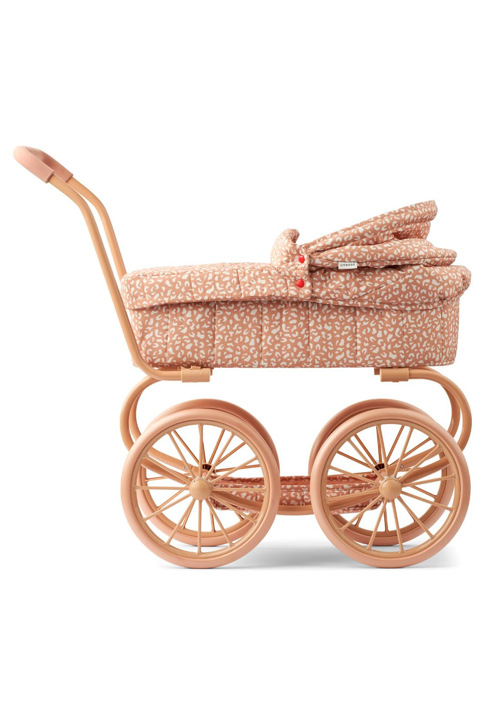 Liewood - Adaline Doll Pram - Mini leo / Tuscany rose Legetøj 