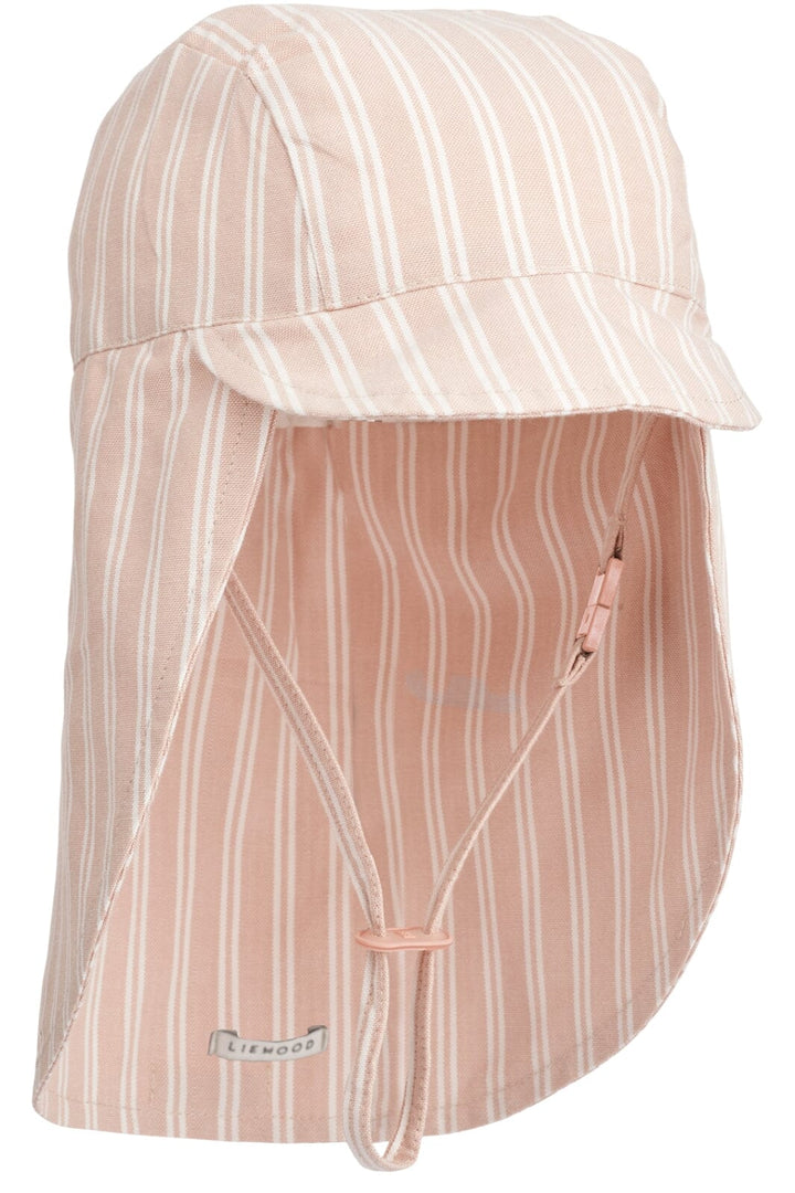 Liewood - Cecilia Sun Hat - Y/D stripe Sorbet rose / Creme de la creme