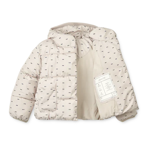 Liewood - Giovanna Jacket - Double dot / SIlver lining Jakker 