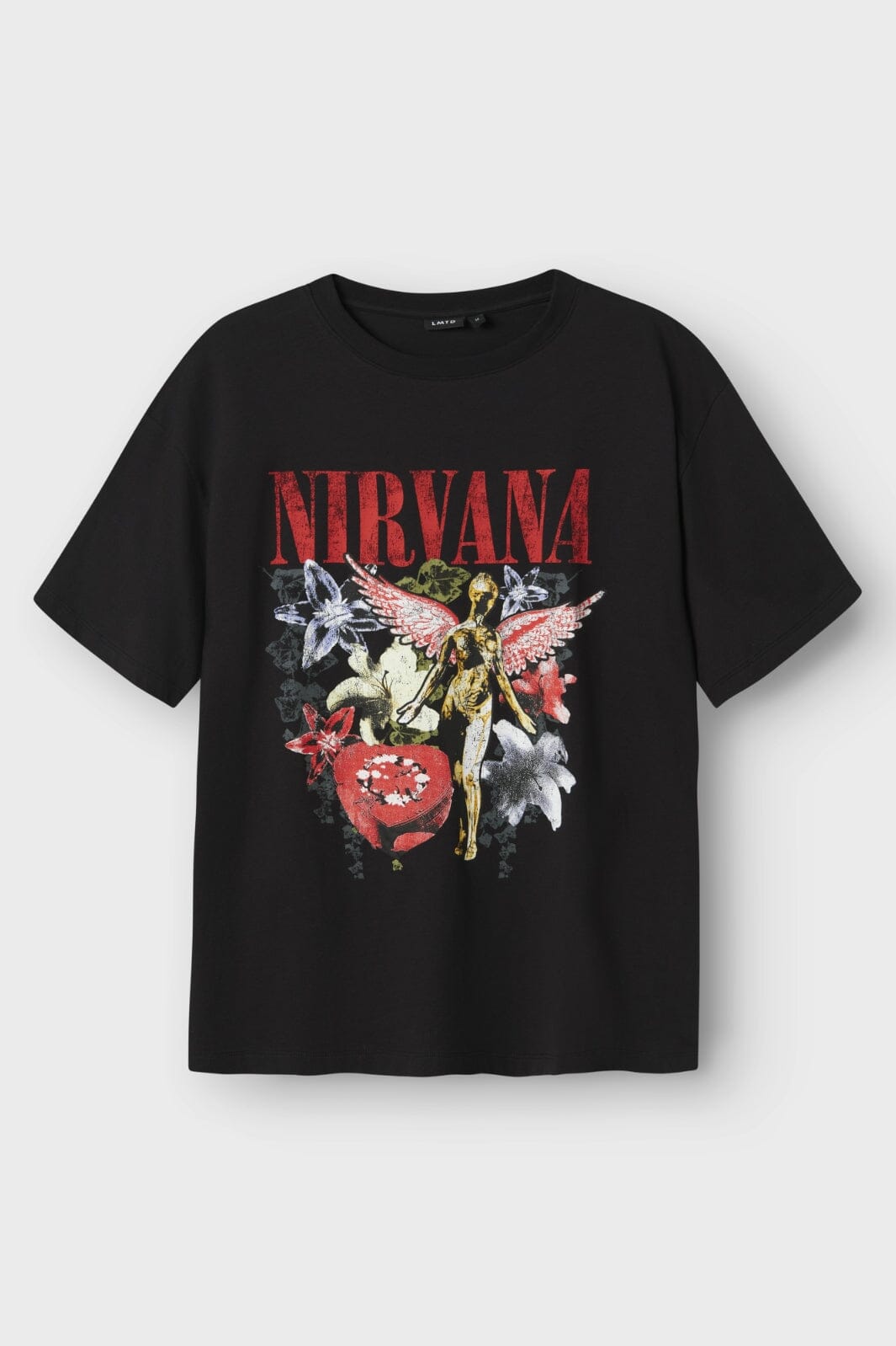 Lmtd - Nlmvalor Nirvana L Ss Top Lad Bfu - 4783729 Black