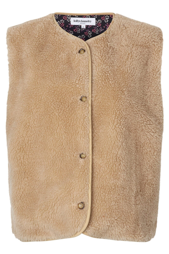 Lollys Laundry - Jacell Vest Sl - 04 Sand