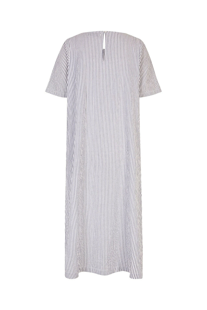 Lollys Laundry - LucasLL Midi Dress SS 24273-3069 - 80 Stripe Kjoler 