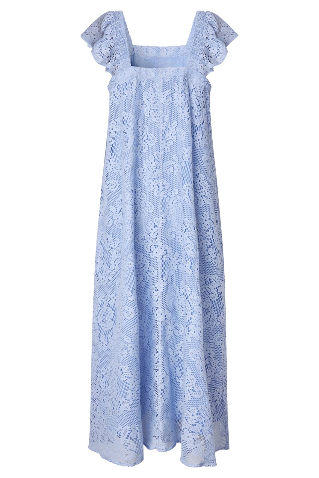 Lollys Laundry - Milanll Midi Dresssl - 29 Dusty Blue