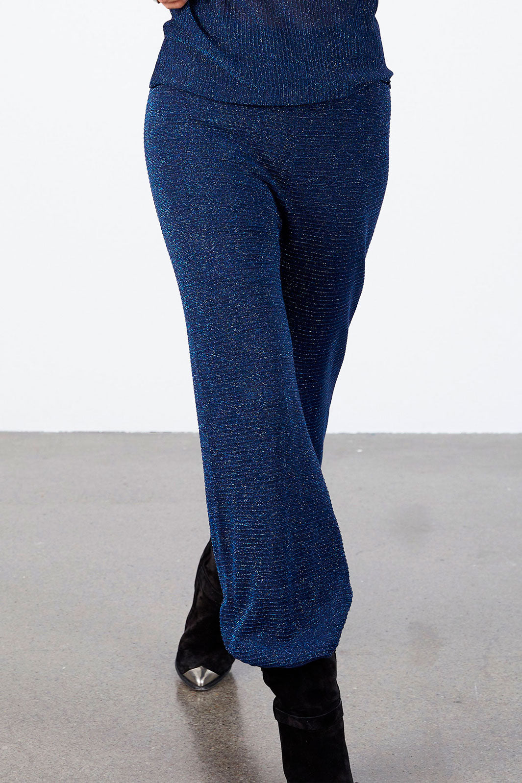 Lollys Laundry - Tuula Pant - Blue Bukser 