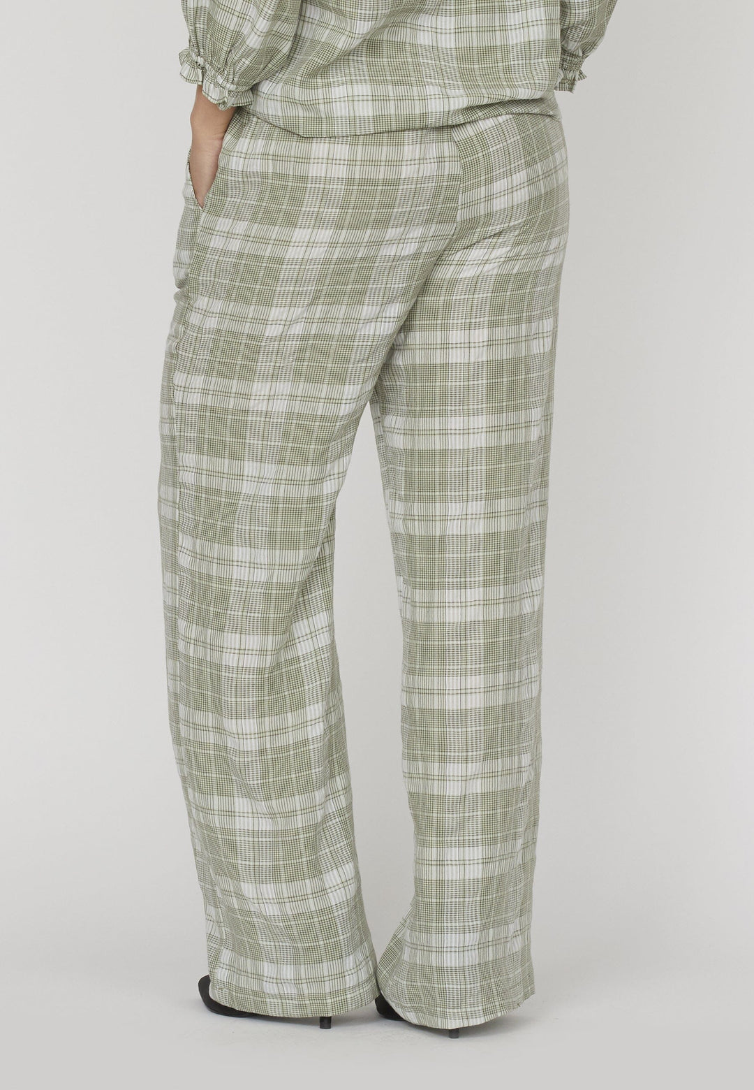 Love & Divine - Love1024-28 - 800 Khaki Check Bukser 