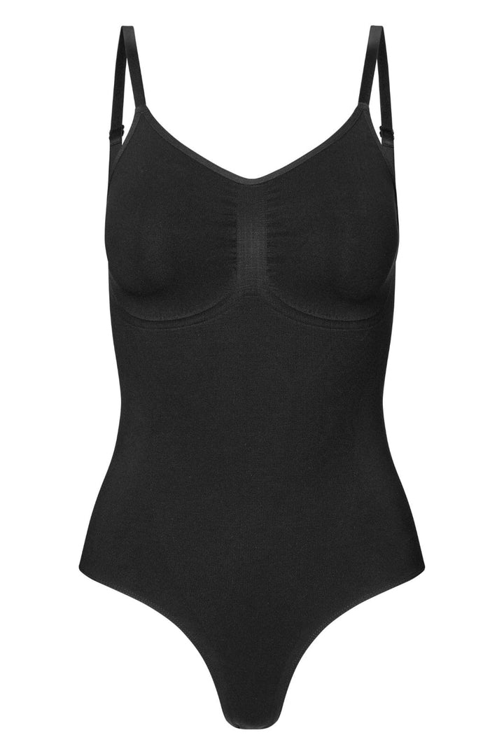 Lykkeland Ateliér - Coco Shapewear Bodysuit - Black Bodystockings 