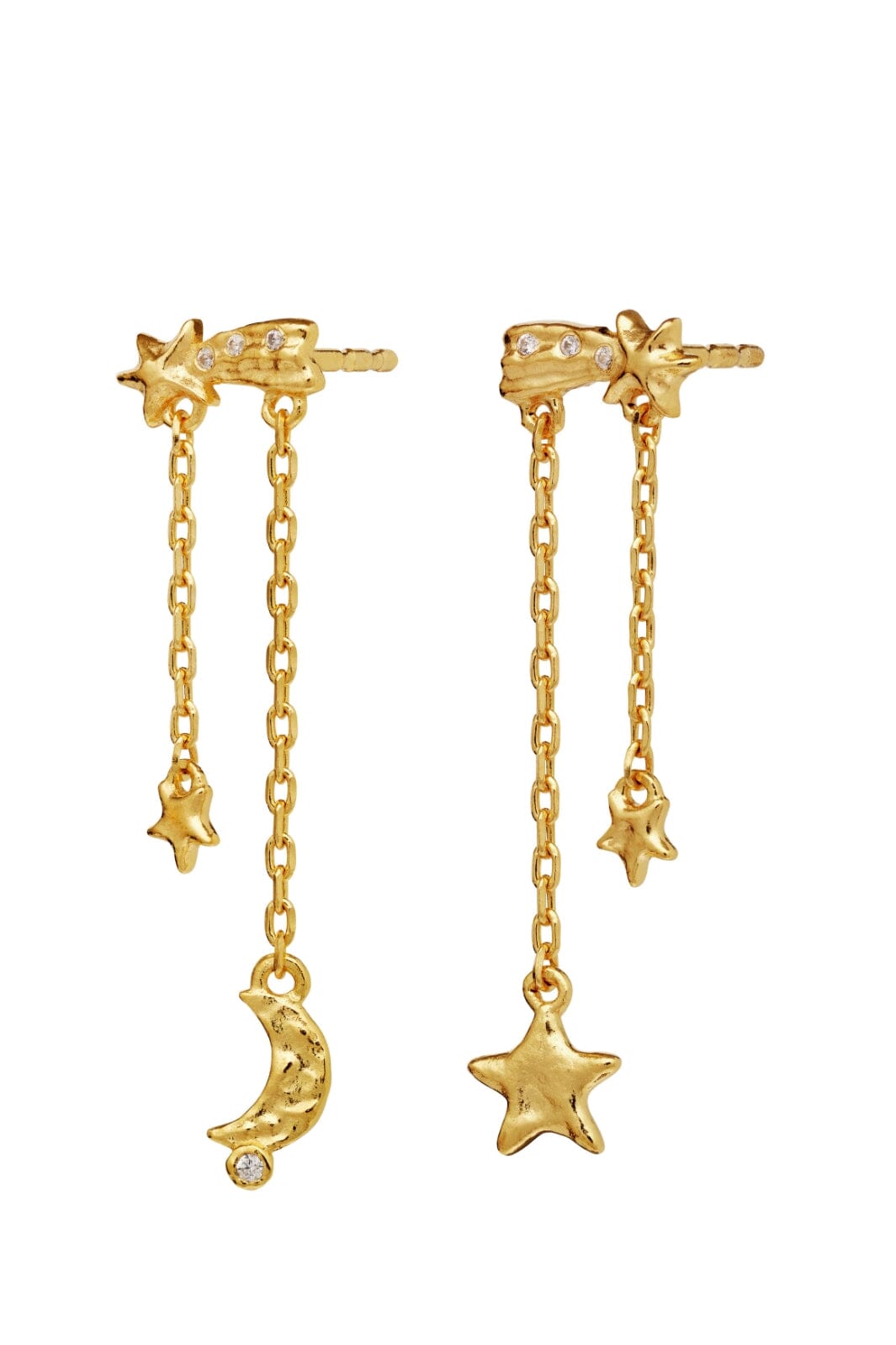 Maanesten - Amaya Earrings - 18 Ct Gold Plated 925 Sterling Silver