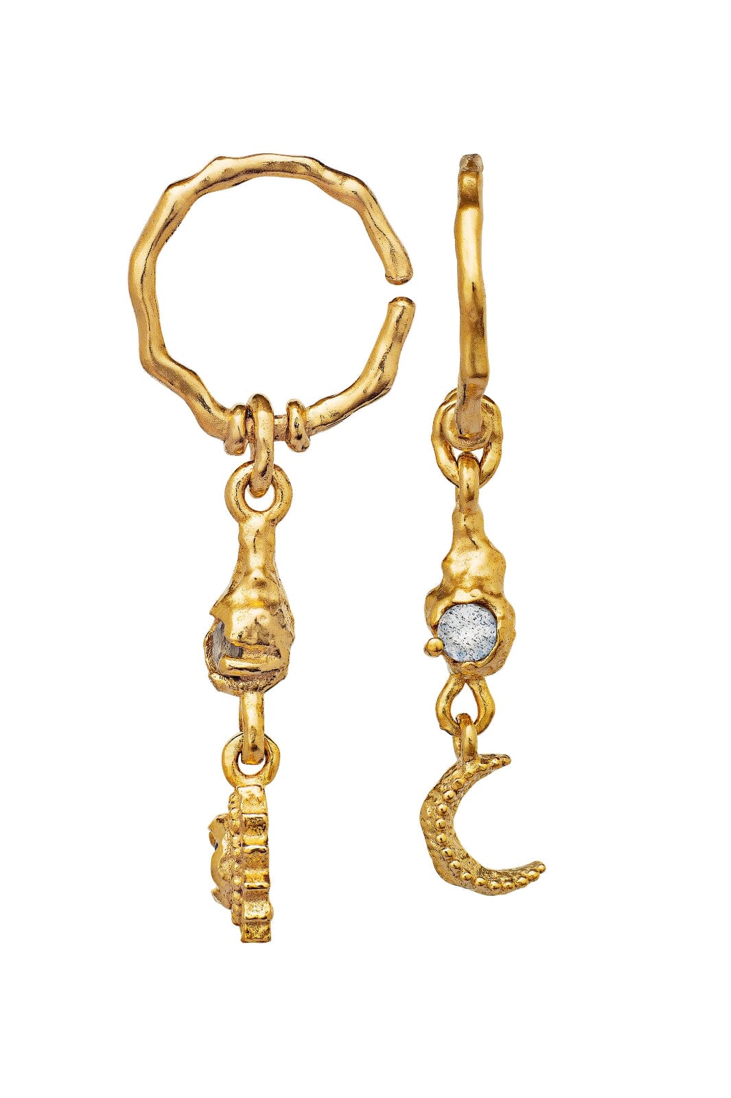 Maanesten - Ember Earring - Coated With 18k Gold.