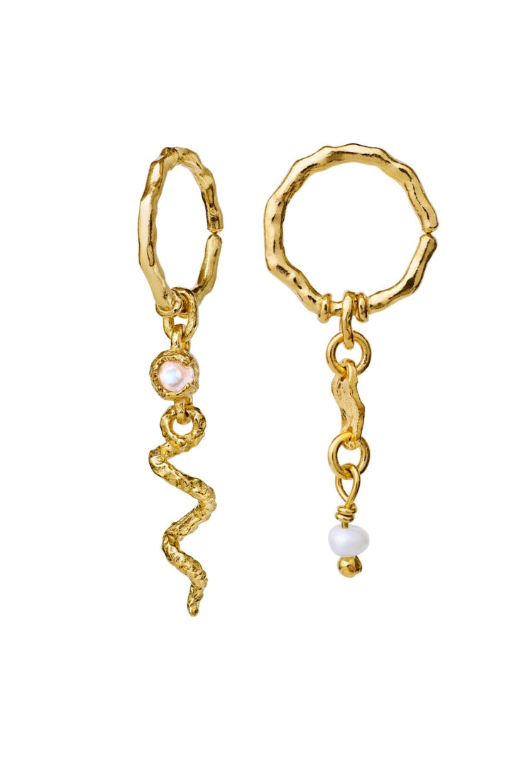 Maanesten - Evelyn Earring - Coated With 18k Gold.