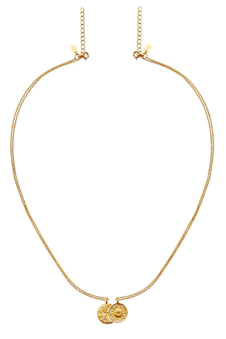 Maanesten - Friendship Necklace - Coated With 18k Gold.