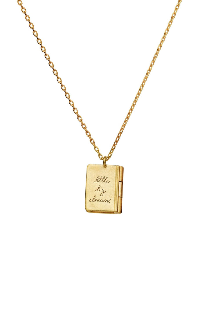 Maanesten - Little Big Dreams Necklace - 18 Ct Gold Plated 925 Sterling Silver