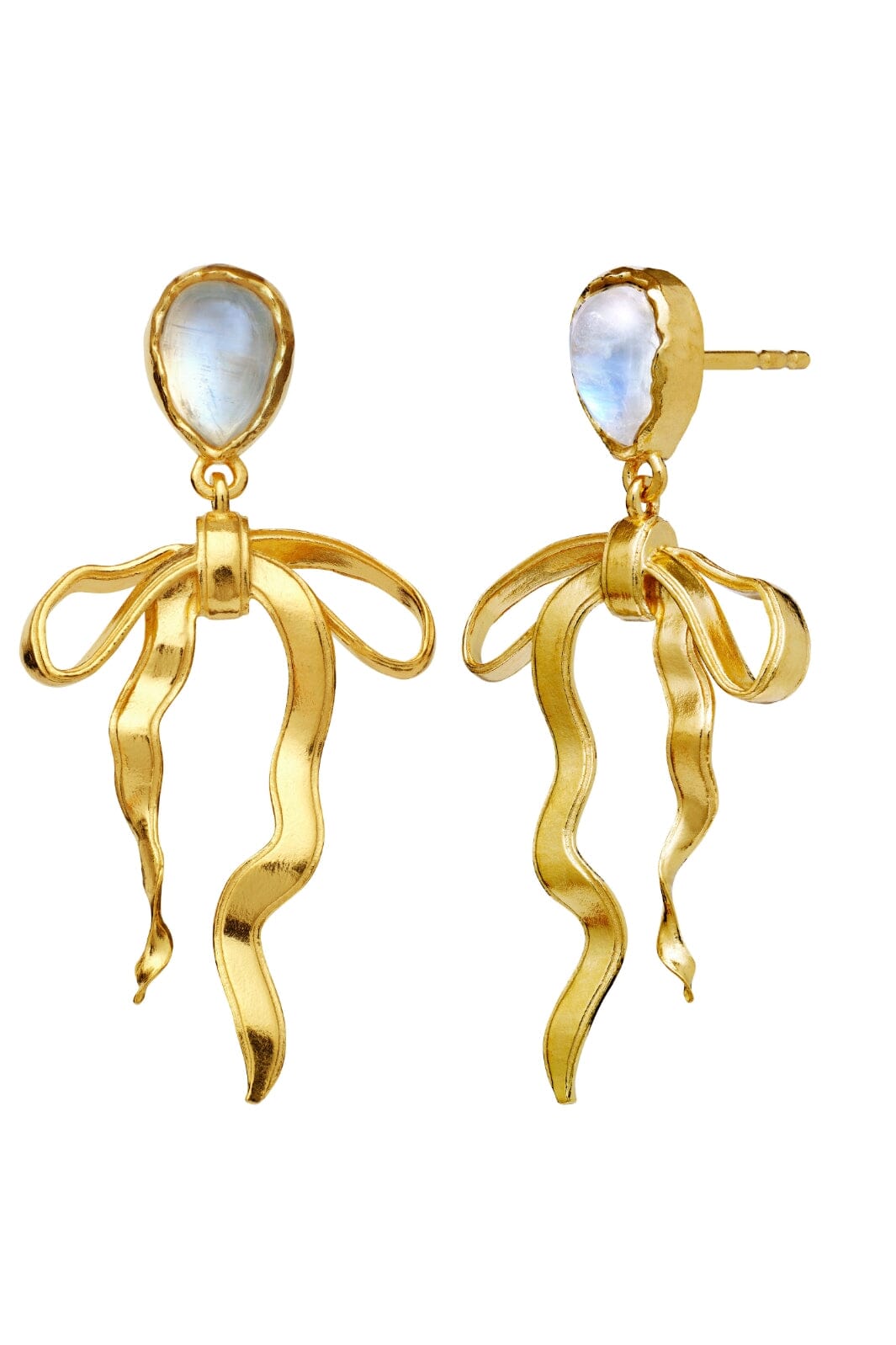 Maanesten - Tiana Earrings - 18 Ct Gold Plated 925 Sterling Silver