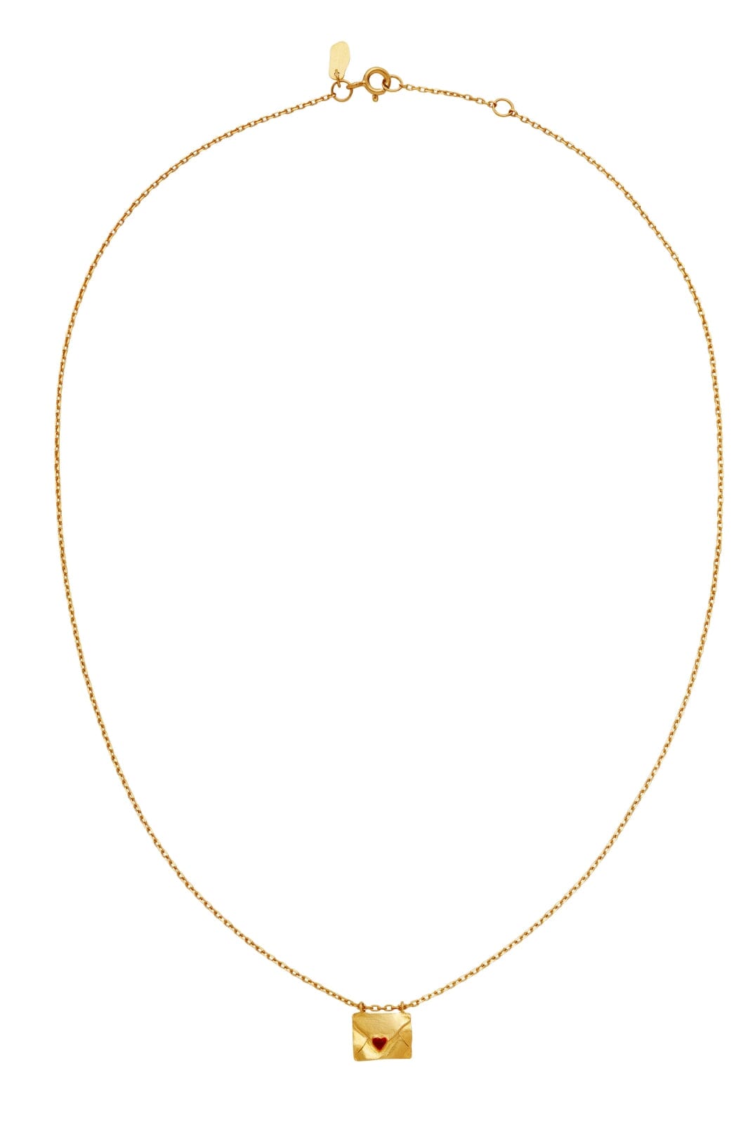 Maanesten - With Love Necklace - 18 Ct Gold Plated 925 Sterling Silver