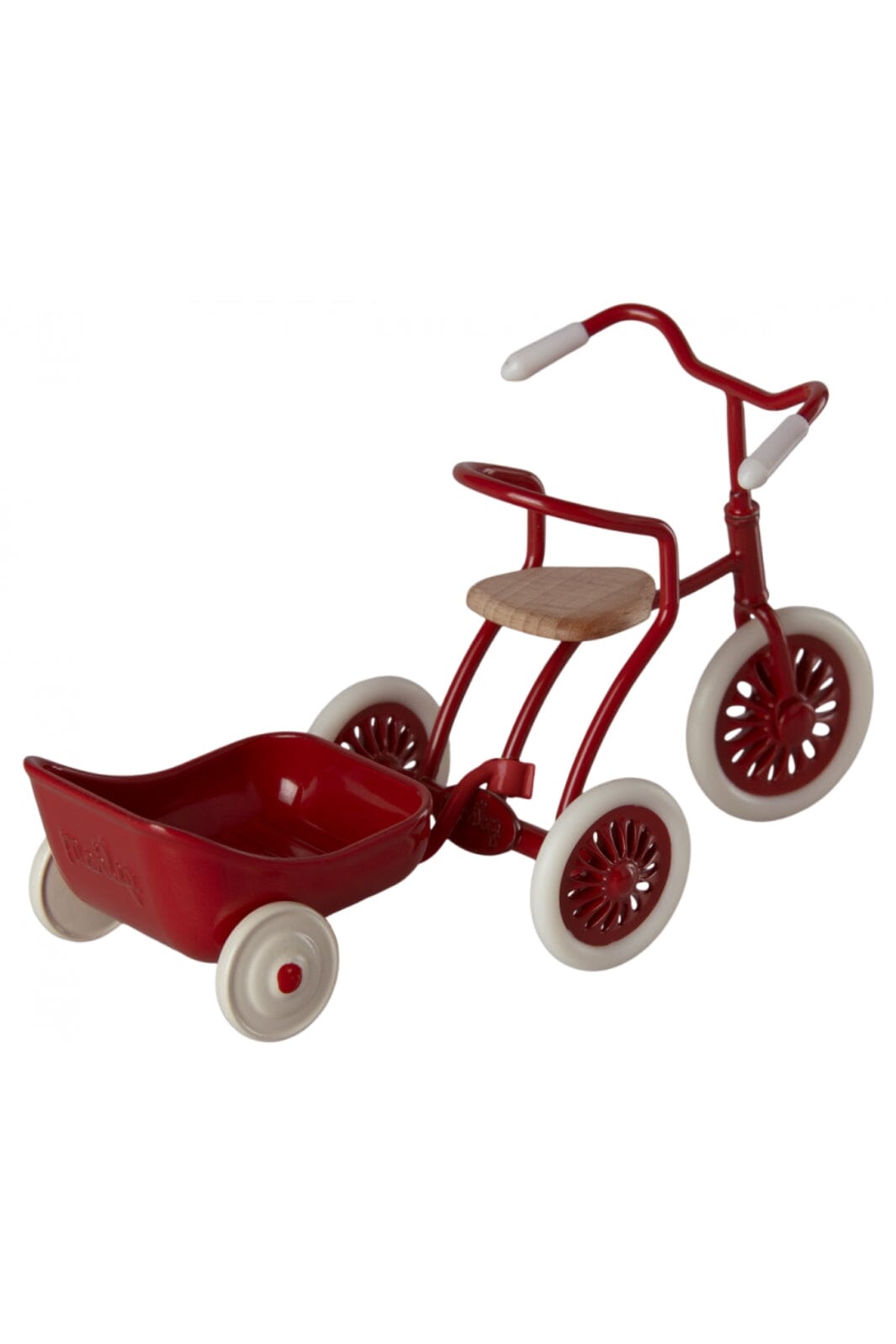 Maileg - Tricycle Hanger, Mouse - Red Dekoration 