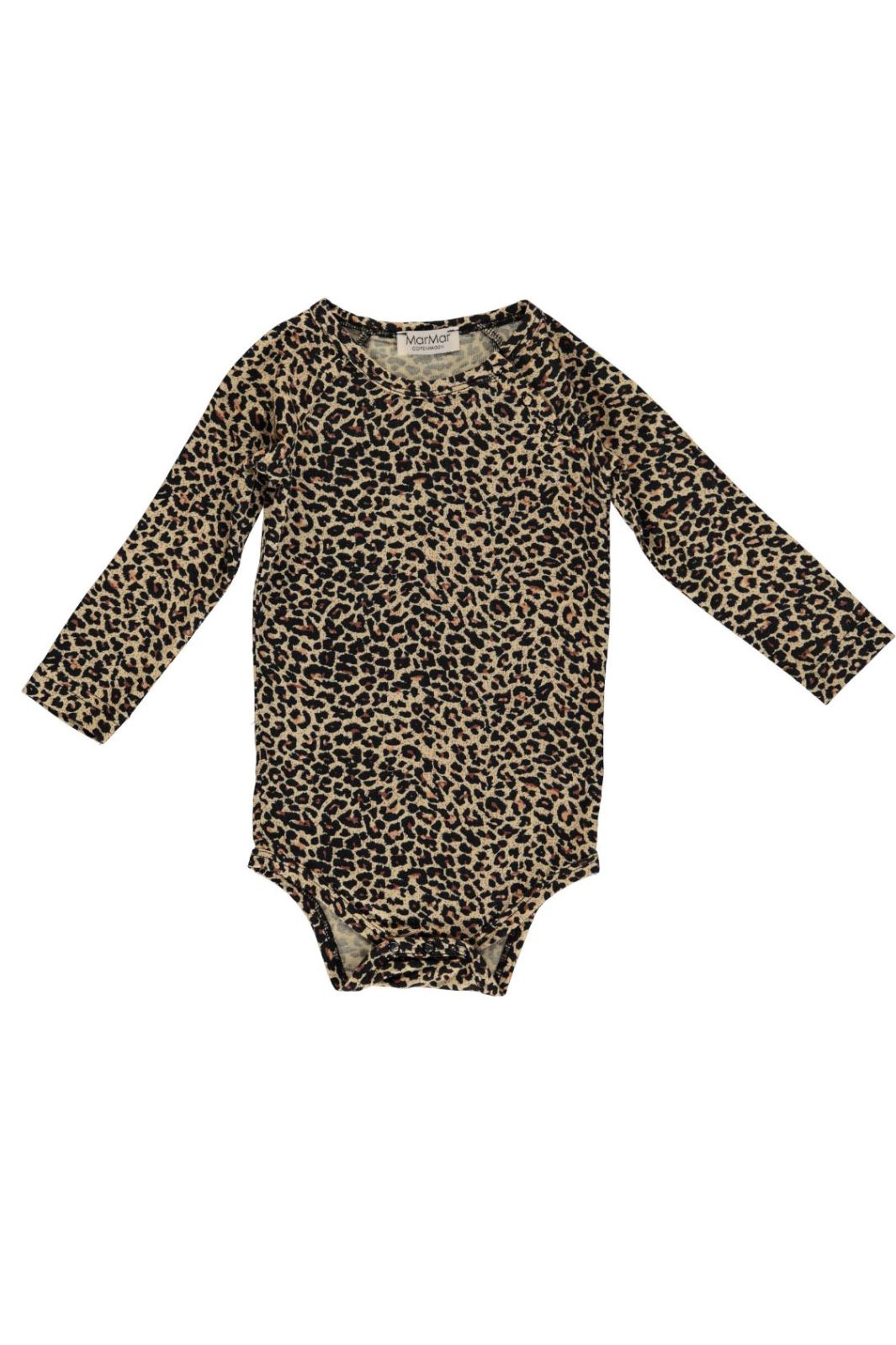 MarMar - Leo Body LS - Brown Leo - 0902 - Leopard Bodysuits 