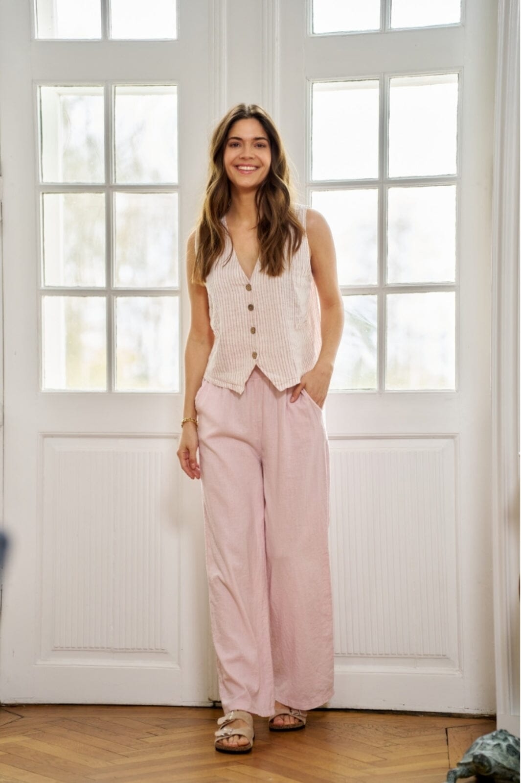 Marta Du Chateau - Mdcanette Pants - 2406 Rosa Bukser 