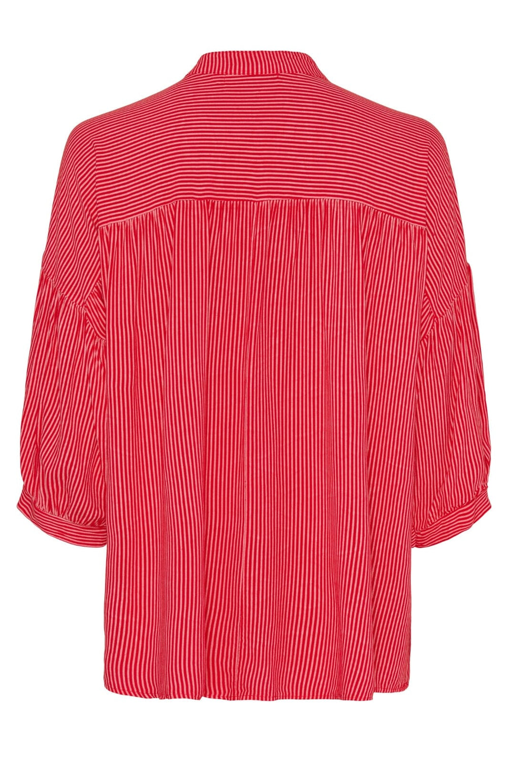 Marta Du Chateau - Mdcilina Blouse - Red Stripe Bluser 