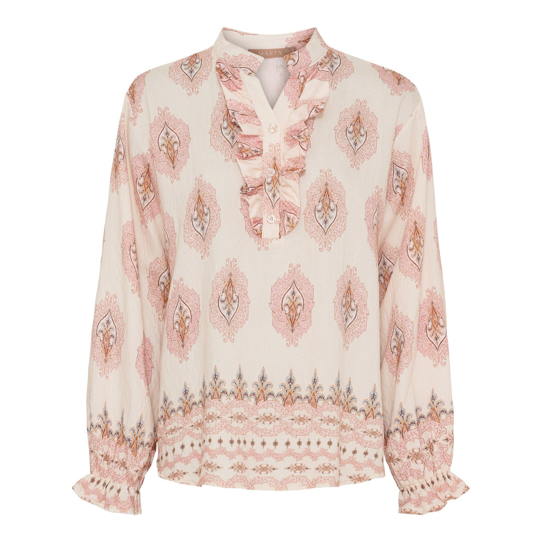 Marta Du Chateau - Mdcjoceline Shirt 5891 - Rosa Skjorter 