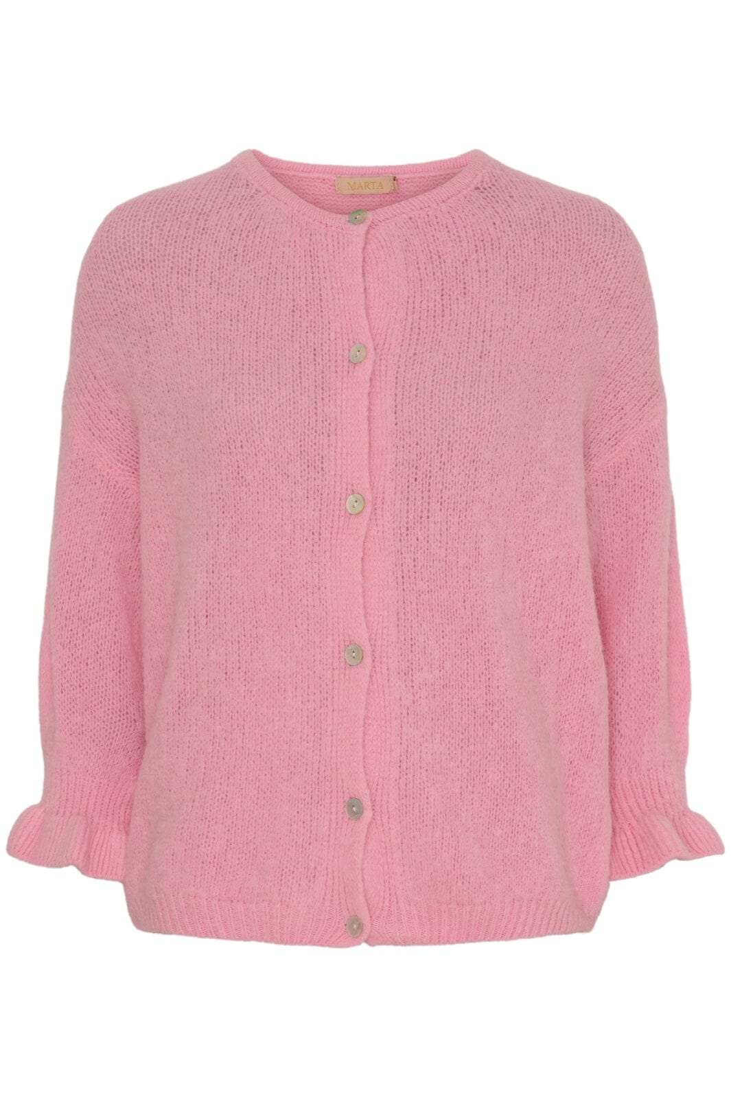 Marta Du Chateau - Mdcjuliana Knit - Baby Pink Strikbluser 