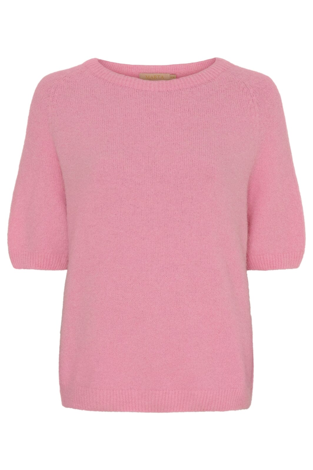 Marta Du Chateau - Mdclela Knit - Baby Pink Strikbluser 