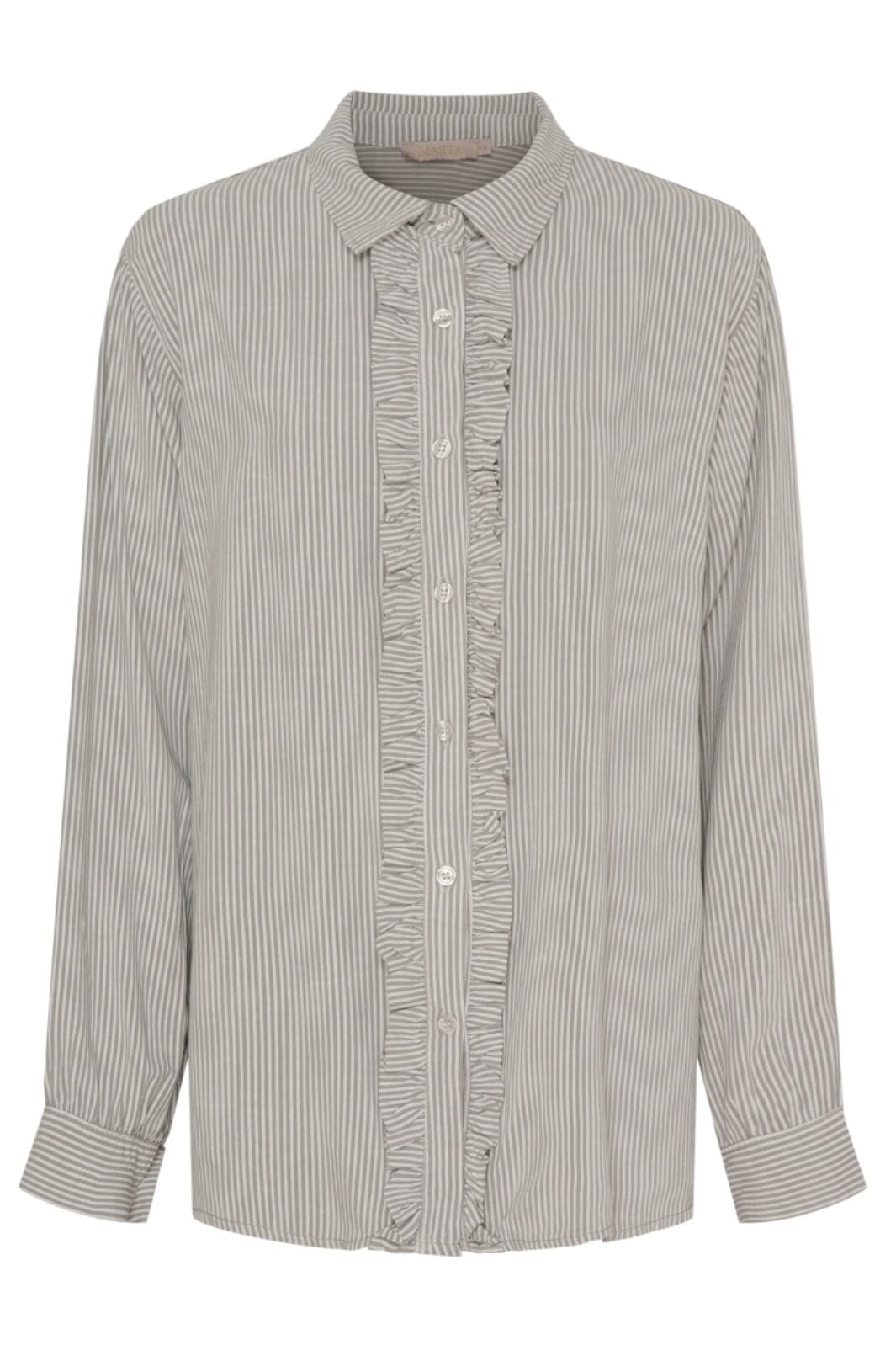 Marta Du Chateau - Mdcmollie Shirt - Fango Stripe Skjorter 