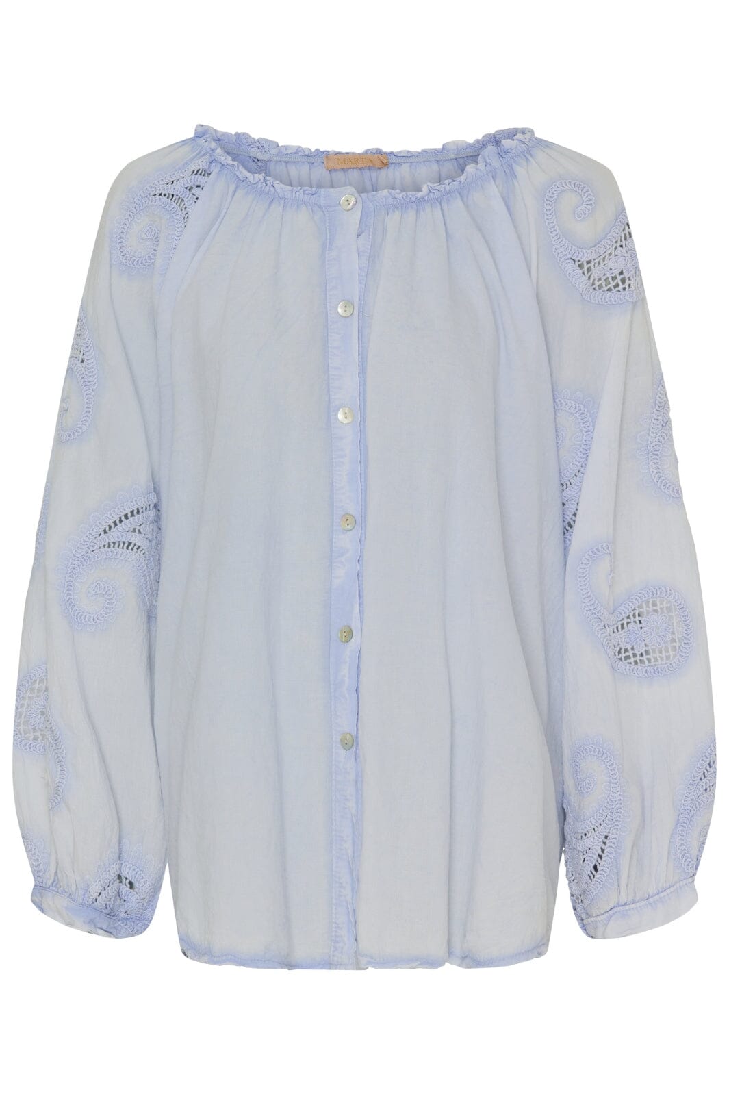 Marta Du Chateau - Mdcpatty Shirt - Sky Skjorter 