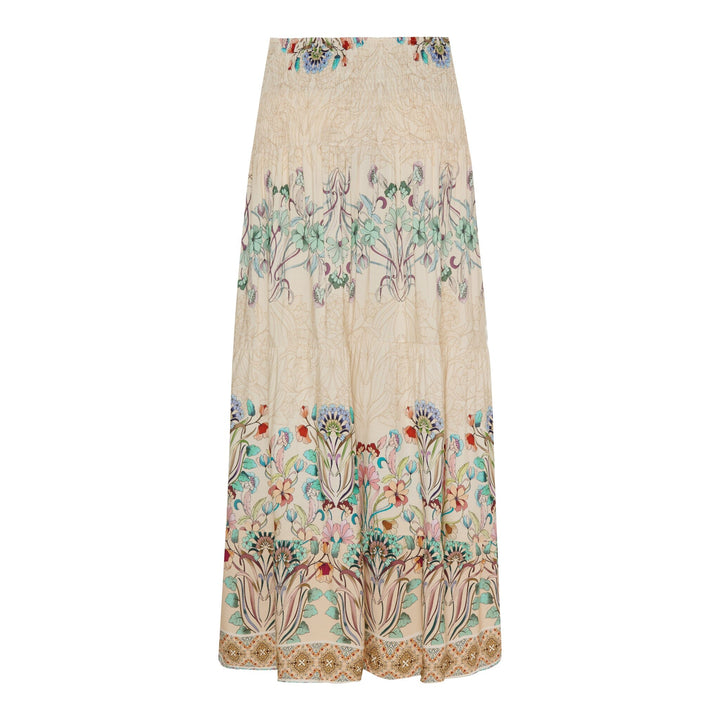 Marta Du Chateau - Mdcprincess Skirt - Tpz Print Beige Nederdele 