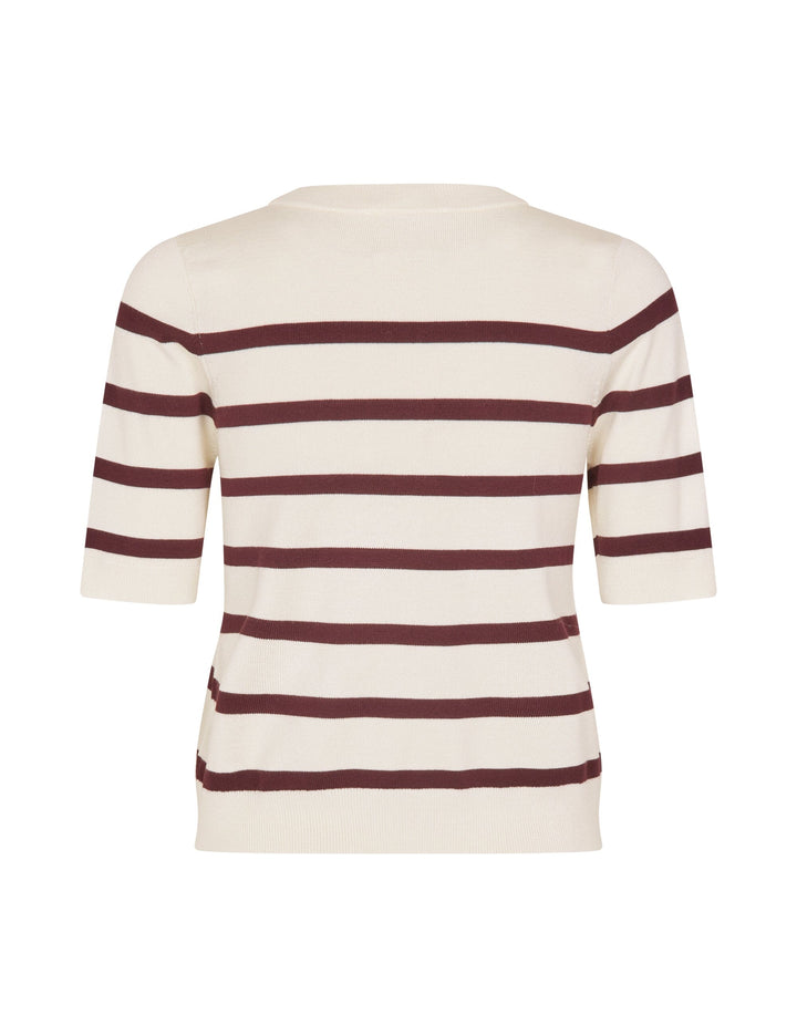 MbyM - Carla-M - Q55 Sugar Wine Stripe Strikbluser 