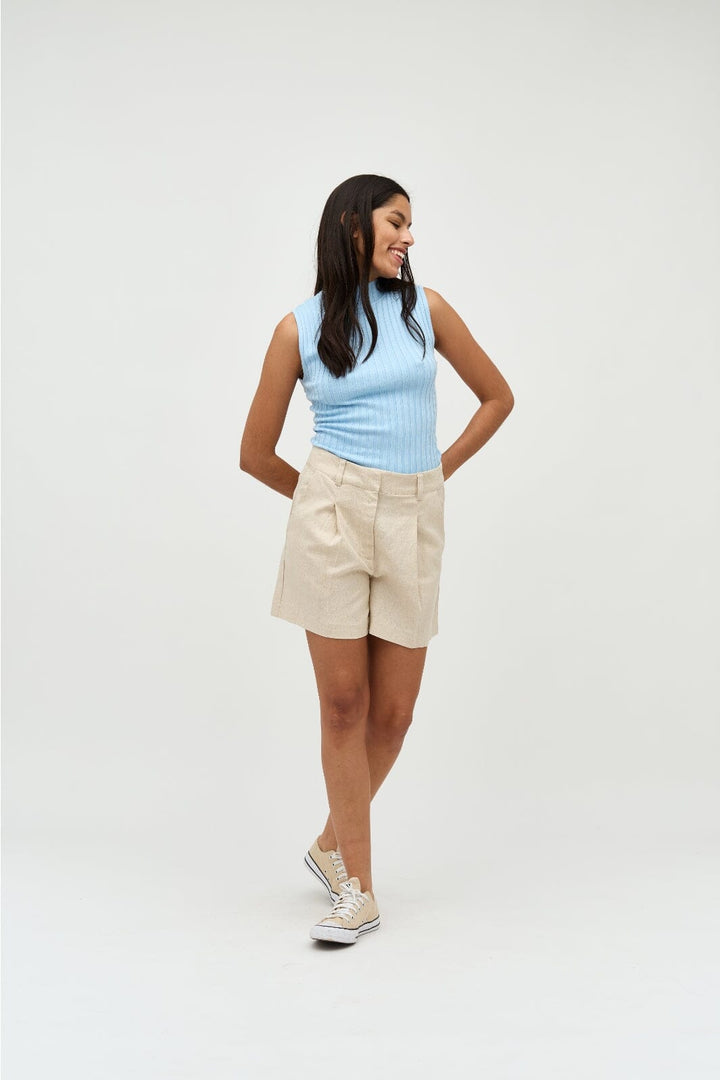 MbyM - Cristiana-M - H47 Natural Linen Shorts 