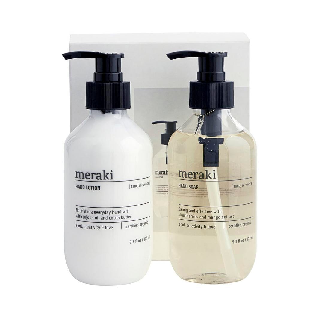 Meraki - Gaveæske, Tangled Woods, Simple hand care, Hvid