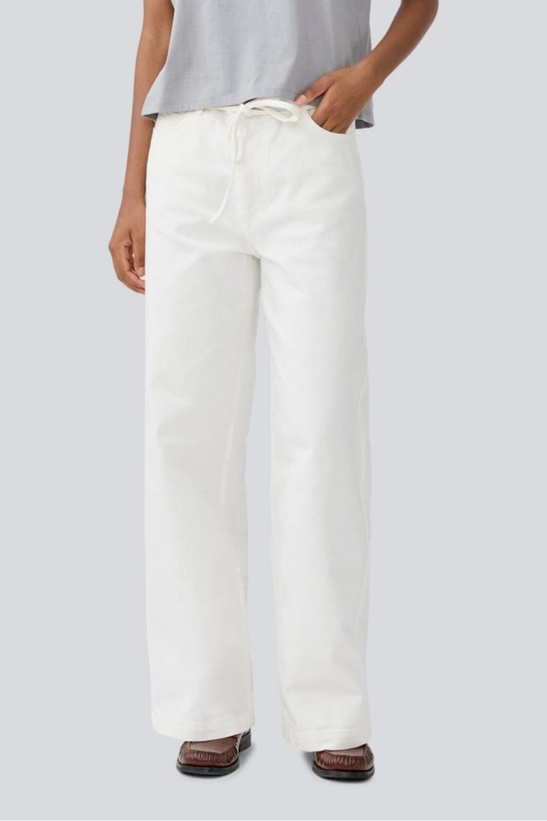 Modström - Isoldemd Solid Pants - 4 Soft White