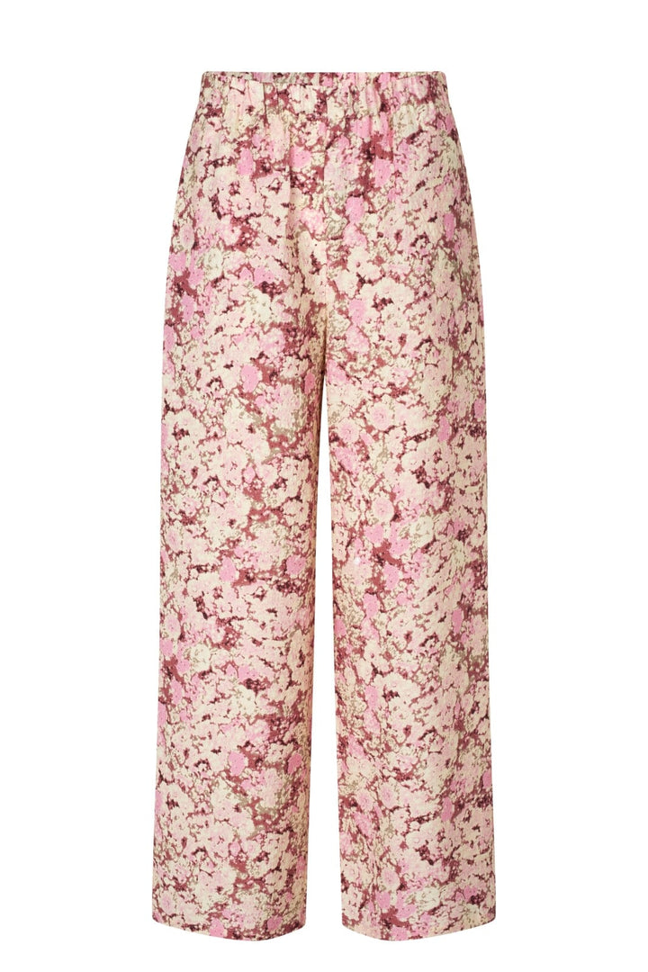 Modström - Meliamd Print Pants - 11507 Pink Blossom