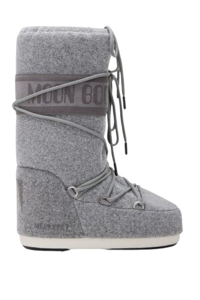 Moon Boot - Mb Icon Felt - H006 Grey Støvler 