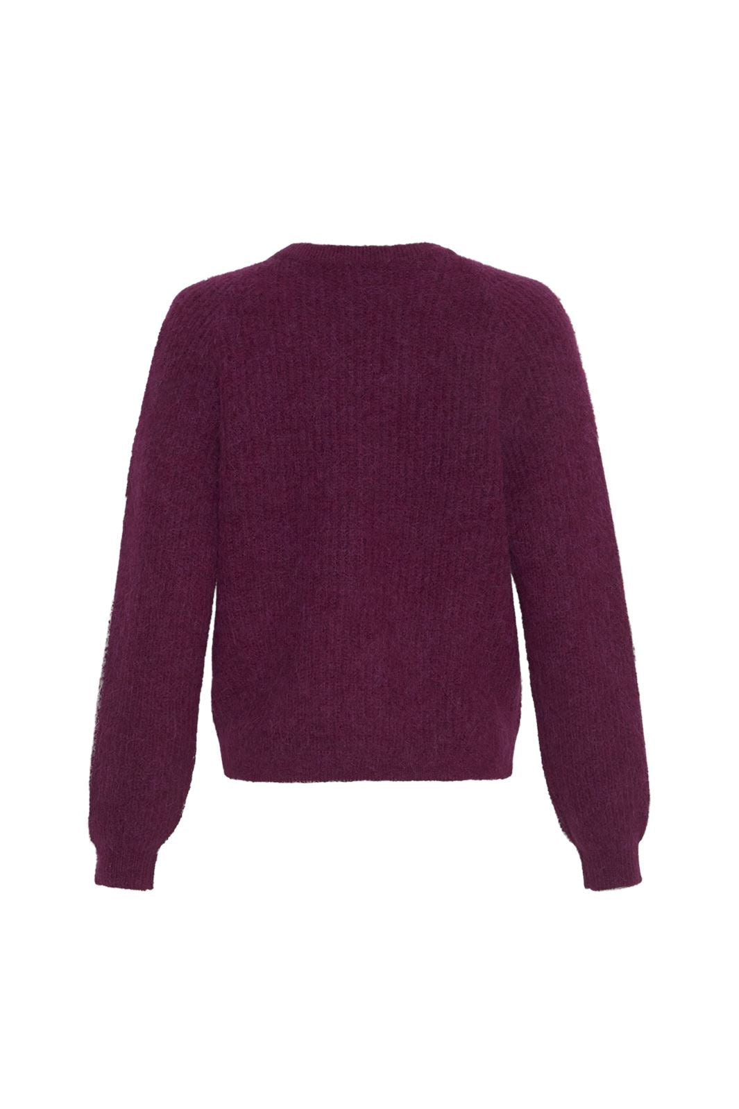 Moss Copenhagen - Mschpella Pullover 18957 - Plum Caspia