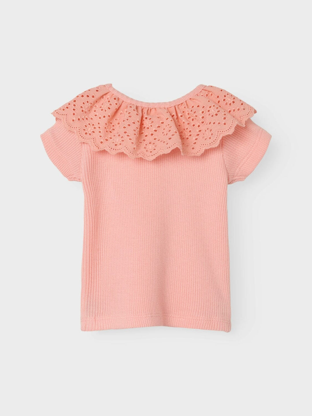 Name It - Nbfhelianay Ss Slim Top - 4648197 Apricot Blush T-shirts 