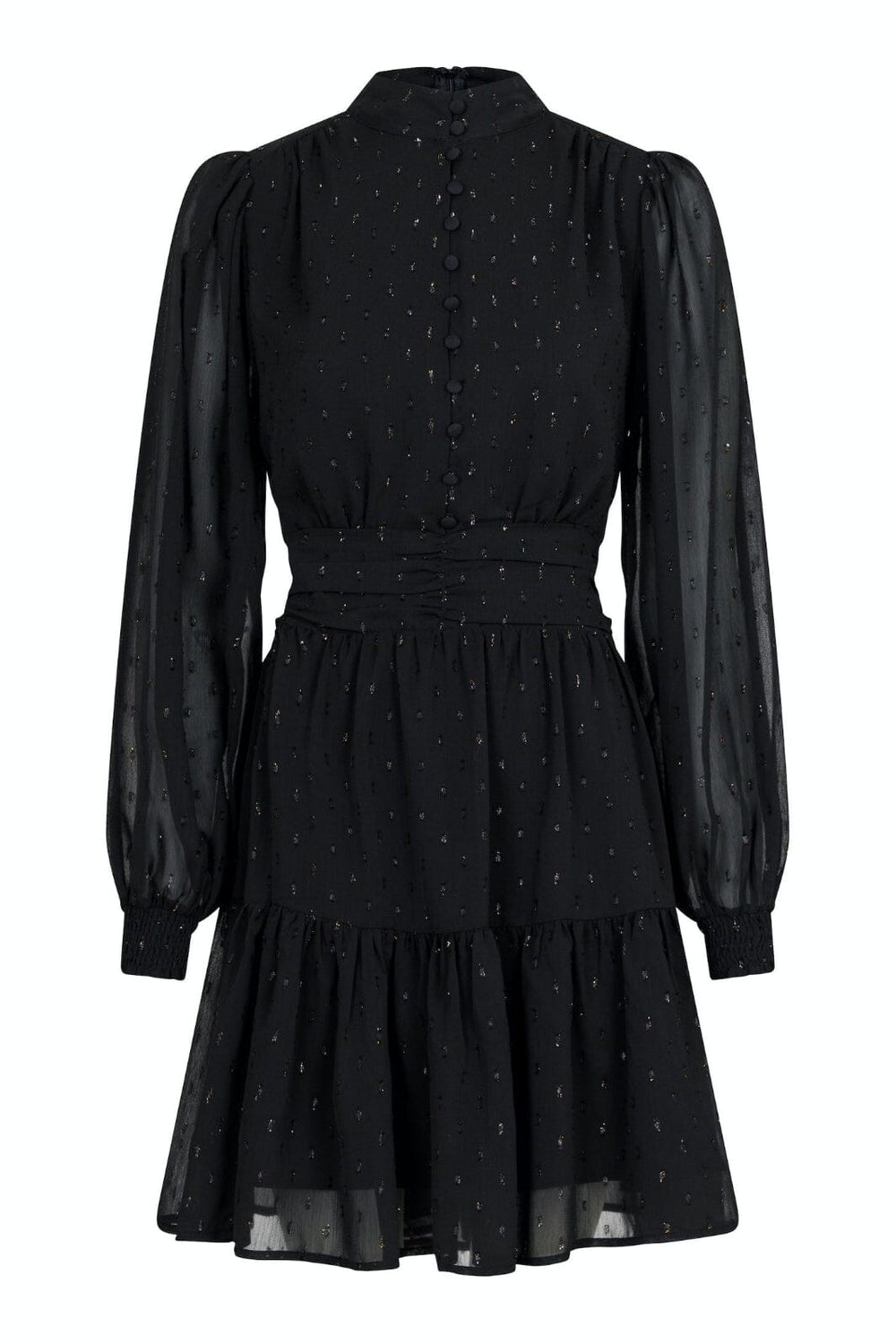 Neo Noir - Alberti Shimmer Dress - Black Kjoler 