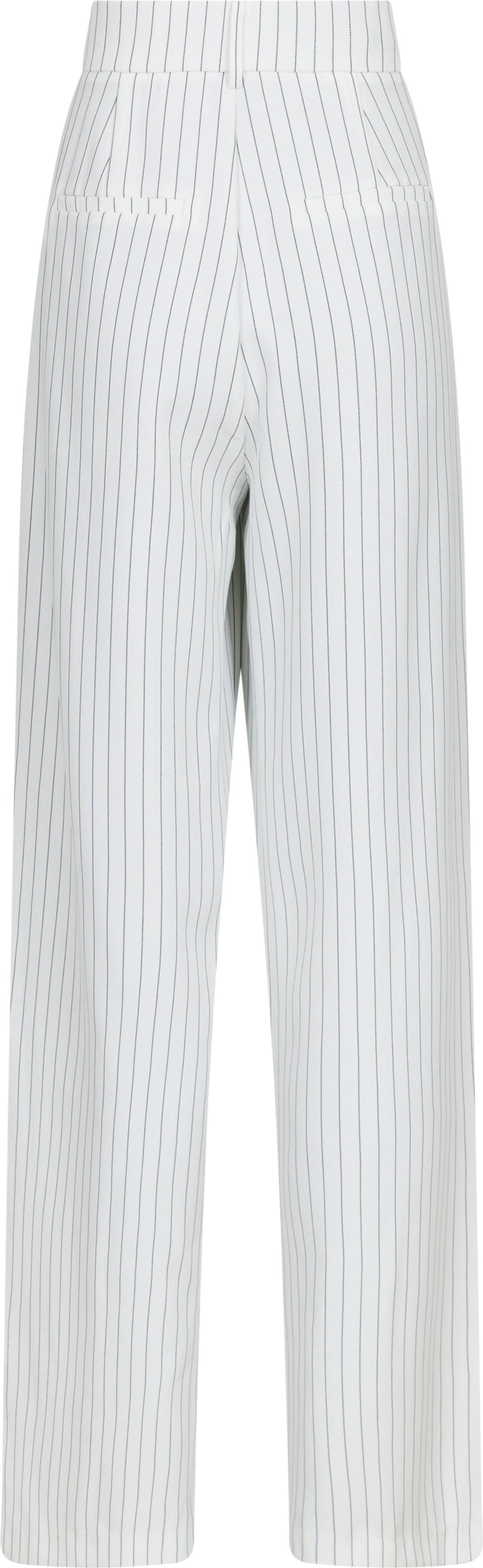 Neo Noir - Alessandra Pinstripe Pants - White