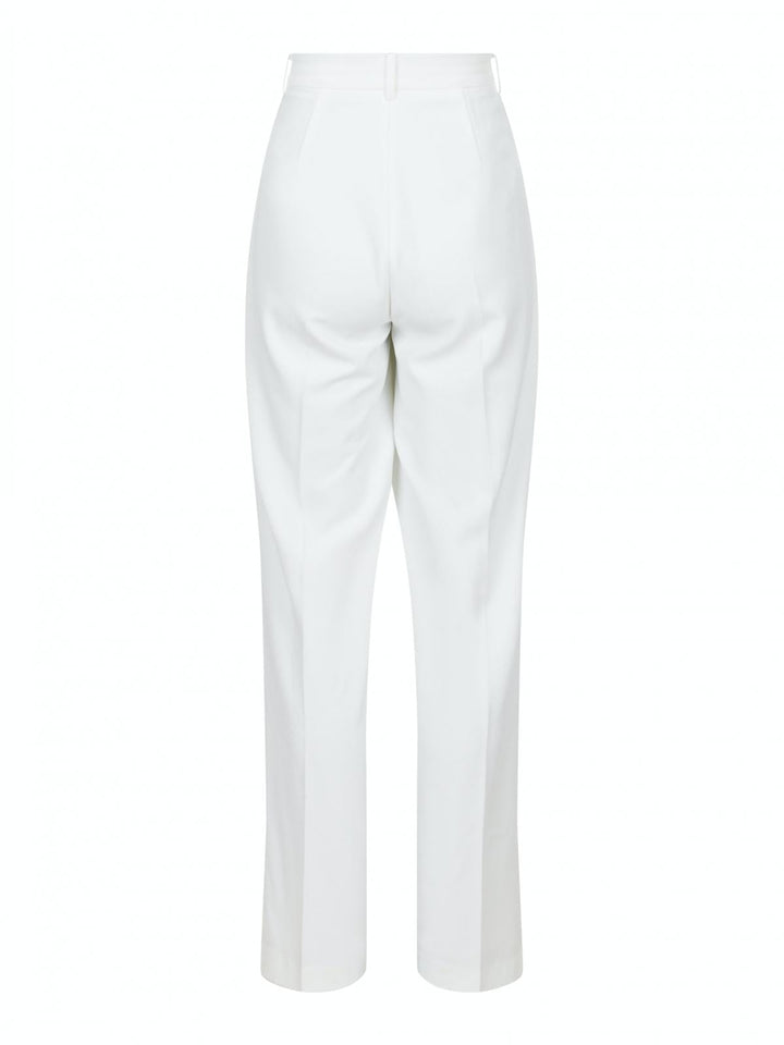 Neo Noir - Alice Melange Pants - White Bukser 