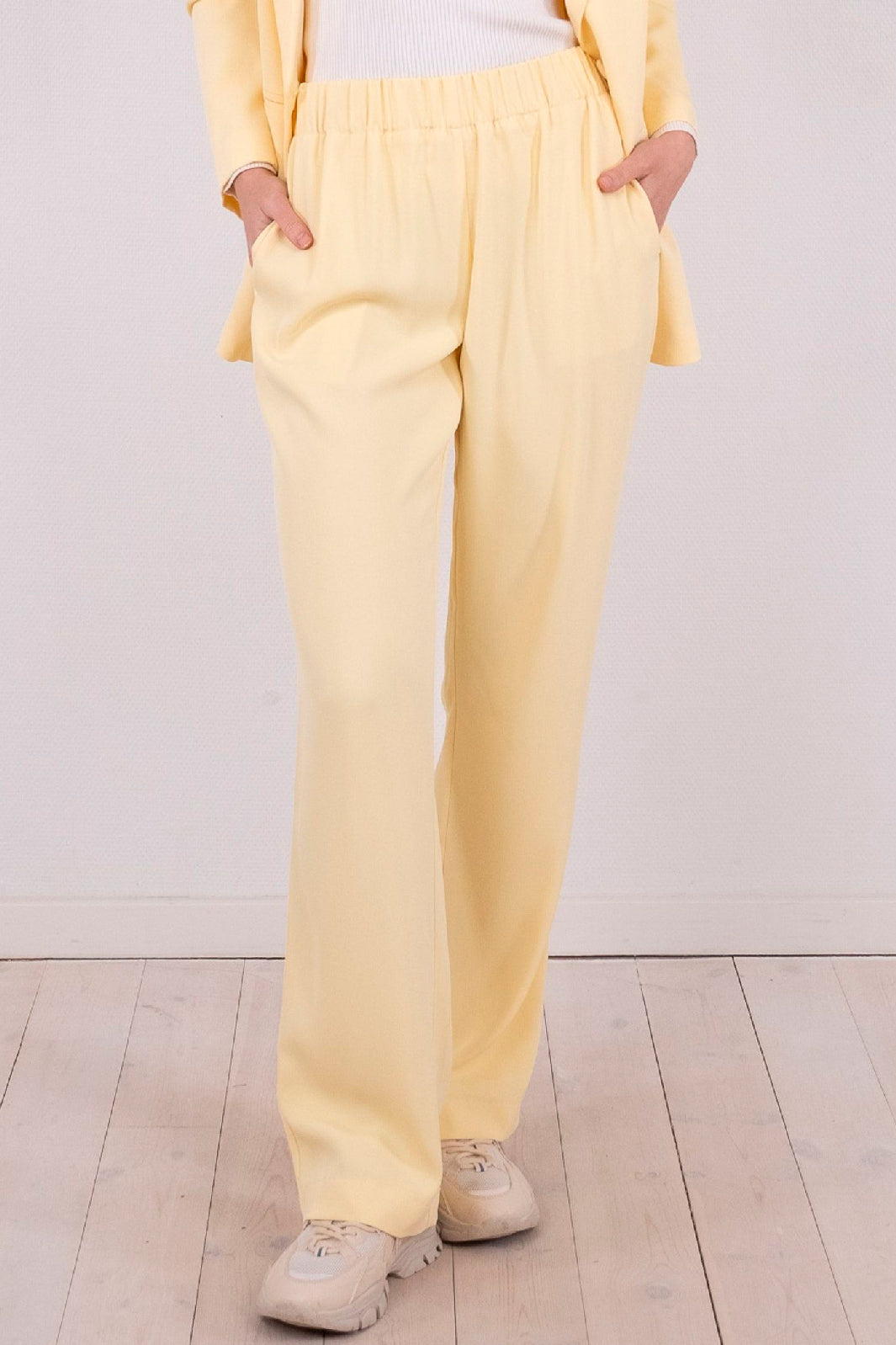 Neo Noir - Angelo Pants - Light Yellow Bukser 