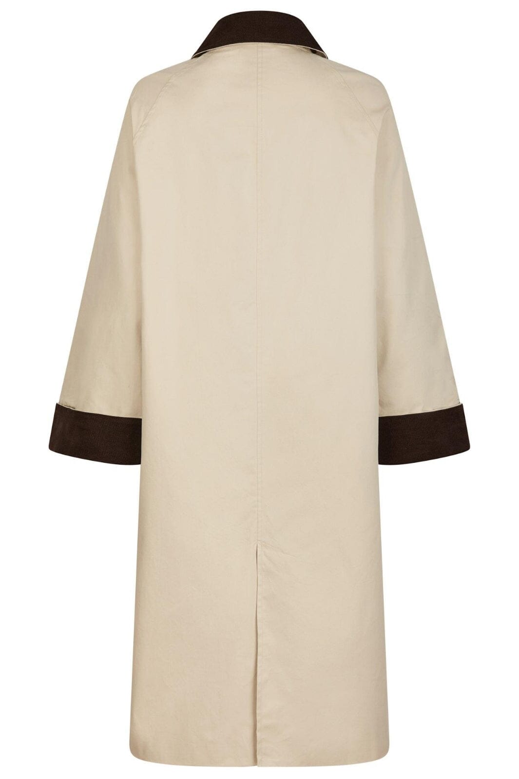 Neo Noir - Anneli Cord Coat 160548 - 124 - Ivory