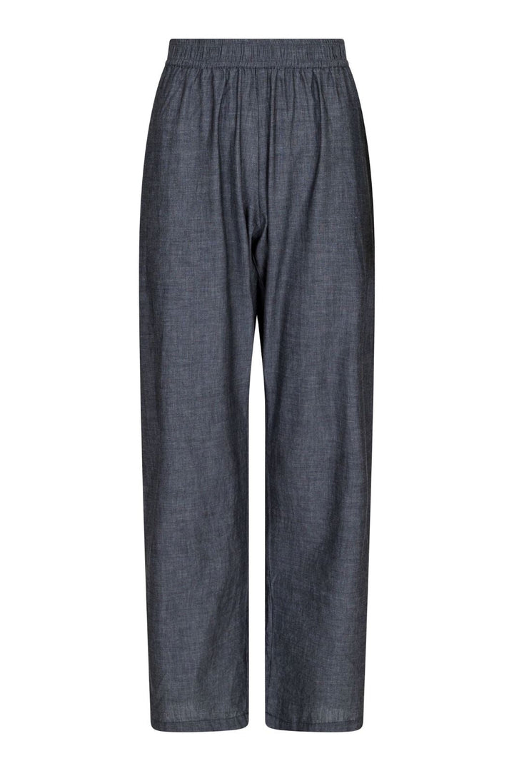 Neo Noir - Astra Chambray Pants - Black Bukser 