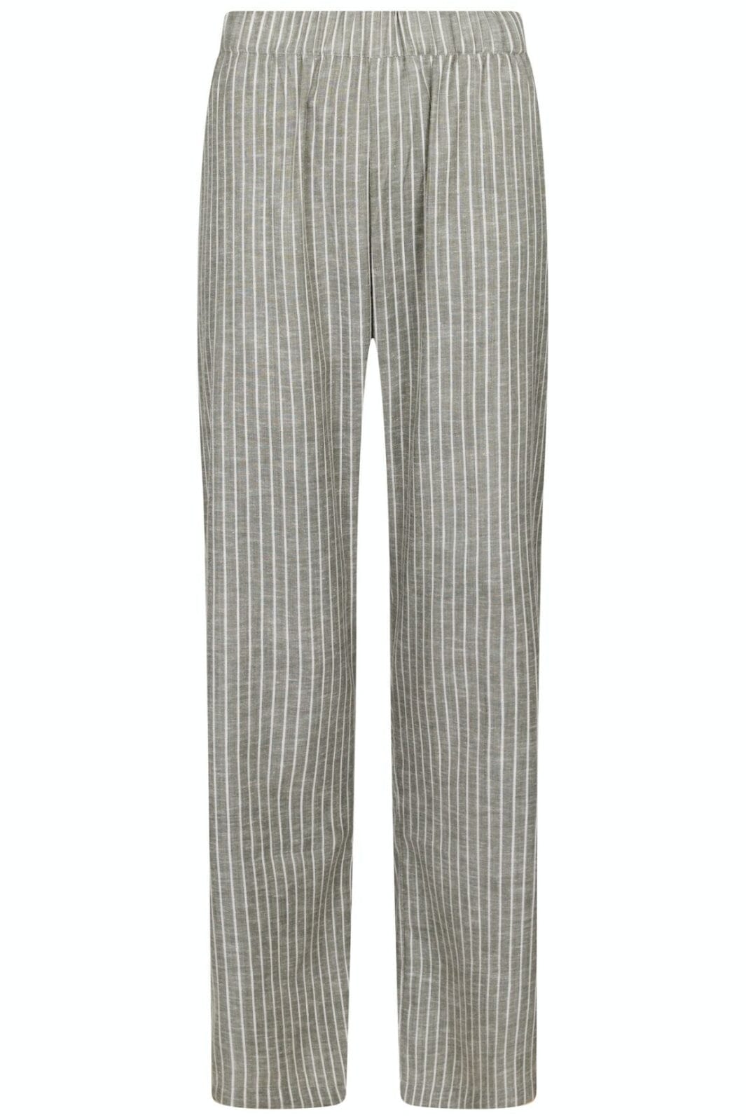 Neo Noir - Astra Soft Stripe Pants - Smoke Green Bukser 