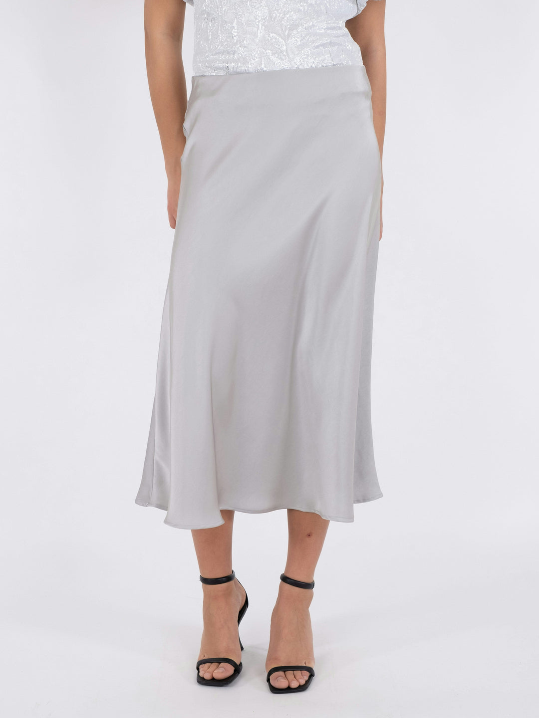 Neo Noir - Bovary Skirt - Silver