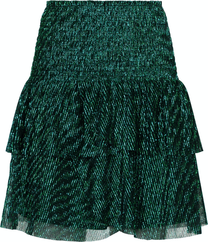 Neo Noir - Carin Glitz Skirt - Green