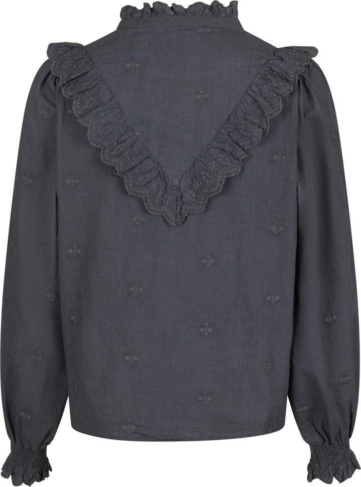 Neo Noir - Degas Blouse - Dark Grey