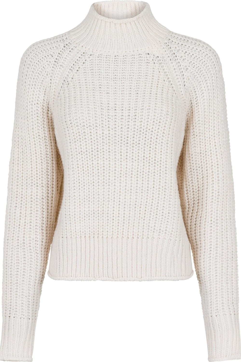 Neo Noir - Dolce Knit Blouse - Ivory Strikbluser 