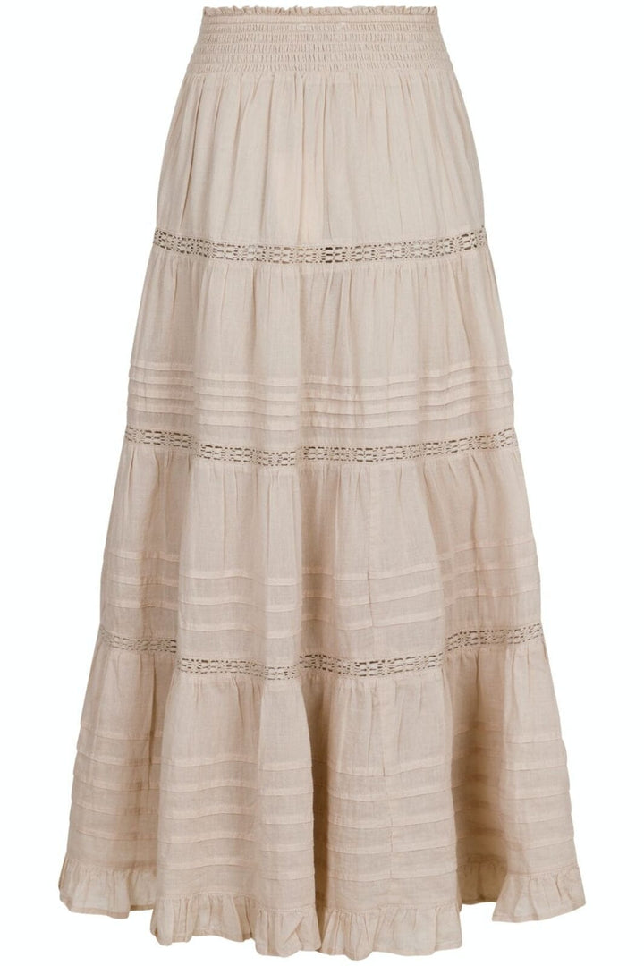 Neo Noir - Felicia S Voile Skirt - Sand Nederdele 